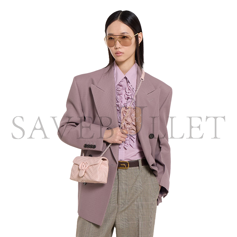 Gvc*1 gg marmont mini shoulder bag 856368 (20*12*6.5cm)